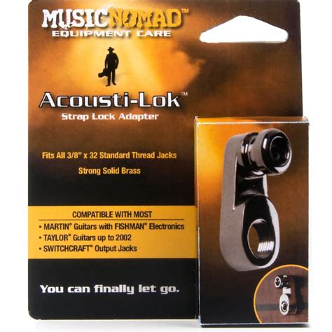 Musicnomad Mn270 Acousti Lok Strap Lock Adapter For Reverb Uk