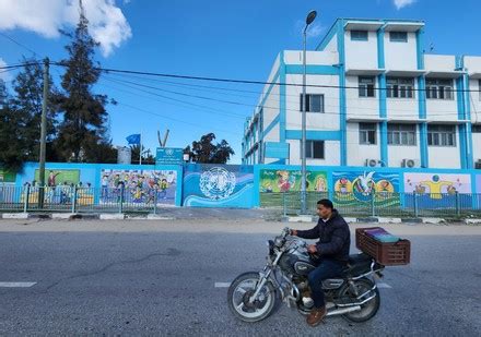 Close Unrwa Headquarters During Protest Demanding Editorial Stock Photo