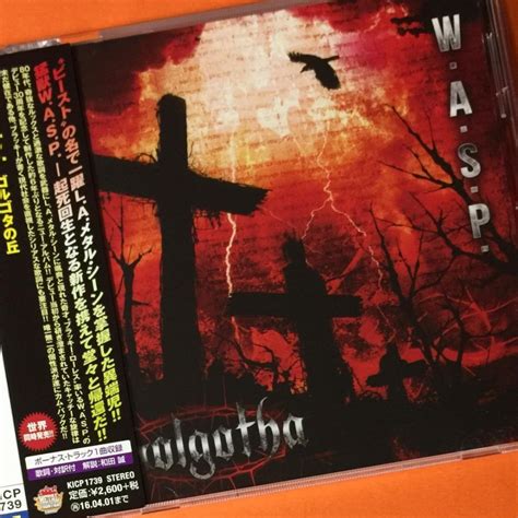 Wasp Golgotha Cd Photo Metal Kingdom