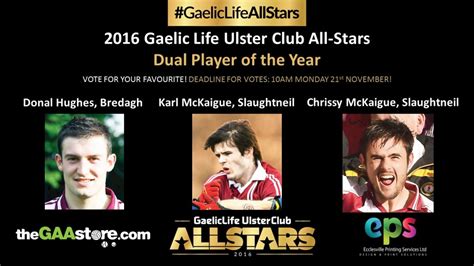 Dual Player Of The Year Award Gaelic Life