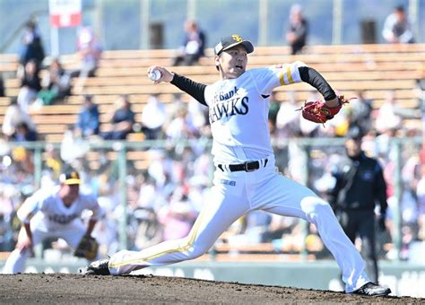 写真：【ソフトバンク】石川柊太が5回途中2失点も収穫「左のインコースを投げないと」 東スポweb