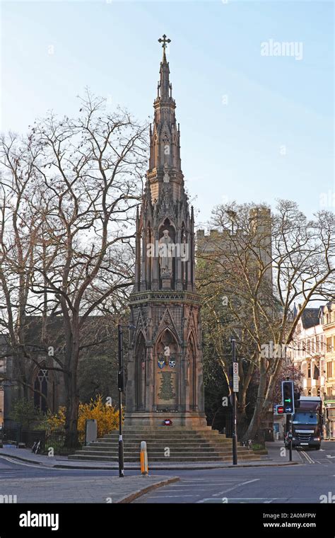 Martyrs Memorial In St Giles Oxford Built In 1838 In Memory Of The