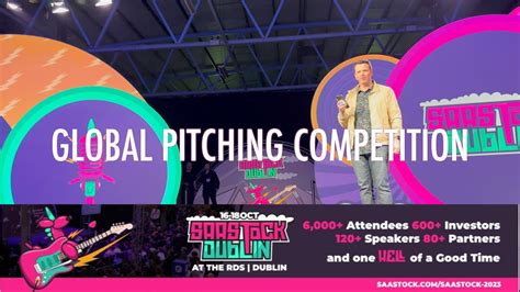 Flowcore At The SaaStock Global Pitching Competition Final In Dublin