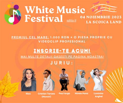 White Music Ghidul Festivalurilor