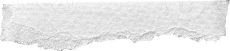 White Torn Paper Textured Piece 45953713 Png