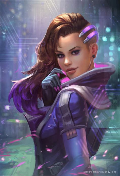 SOMBRA FAN ART by andyliongart on DeviantArt