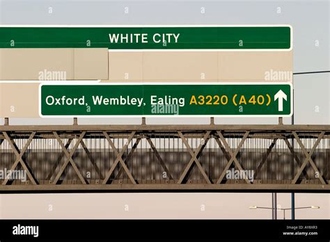 road sign london  res stock photography  images alamy