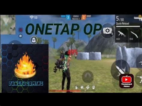 Free Fire 1 Vs 1 Craftland Gameplay OP ONETAP IN LAST YouTube