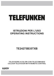 Manuali Per Telefunken LED Televisori