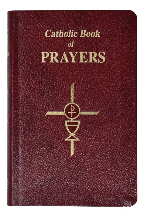 Catholic Book Of Prayers Leather Edition Catholic Book Publishing