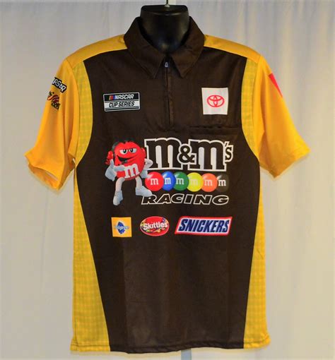 Kyle Busch M Ms Joe Gibbs Racing Pit Crew Shirt New