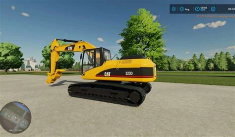 Fs Cat Ton Excavator Pack V Exevators Mod F R Farming