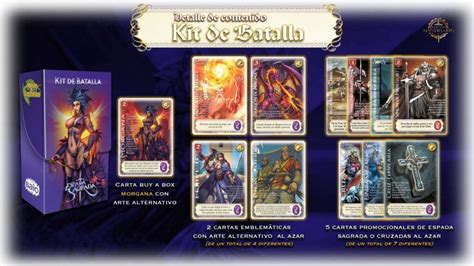 Kit De Batalla Espada Sagrada Aniversario Morgana Progaming