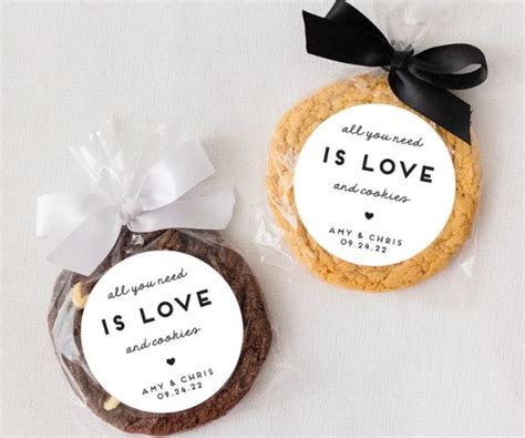 Custom Printed Cookie Labels | Personalized Cookie Bag Label