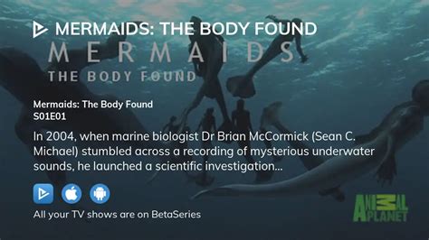 Watch Mermaids: The Body Found season 1 episode 1 streaming