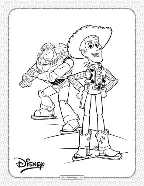 Disney Toy Story 4 Coloring Page Artofit