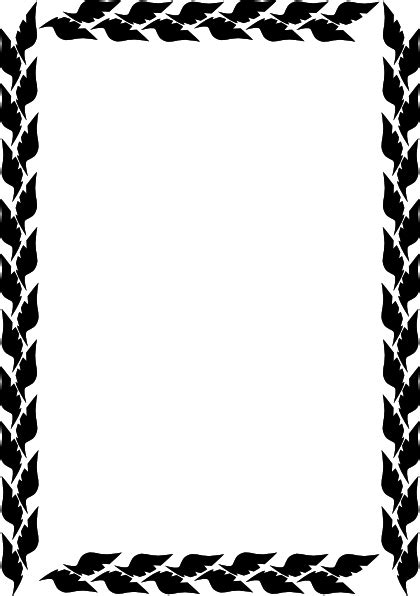 Graduation Border Black And White - ClipArt Best