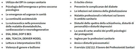 Sanità Formazione ECM Si allarga l offerta della CISL FP per i