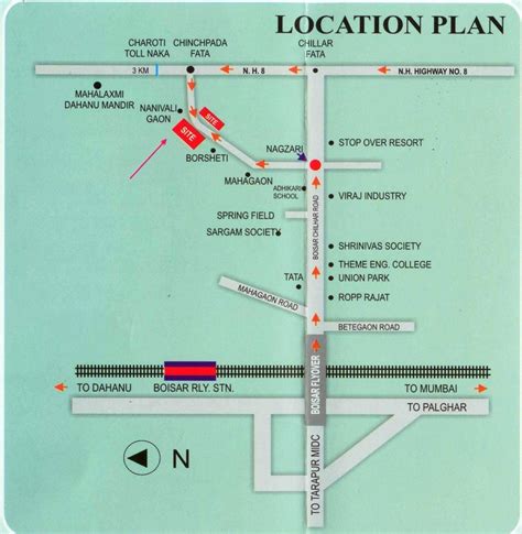 Industrial Na Plots 5 Acre 3 Acre At Naniwali Boisar Proposed Wadhvan