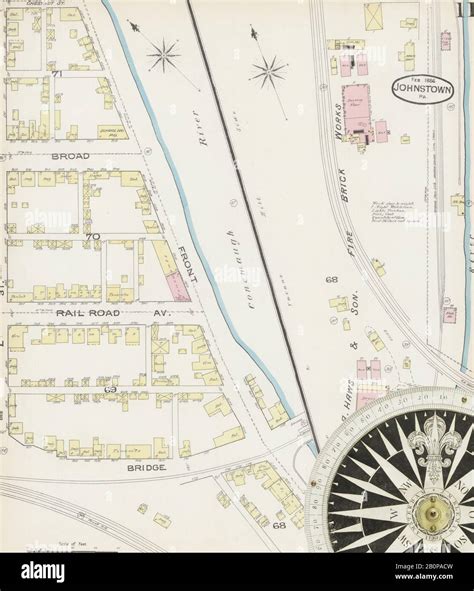 Image 11 Of Sanborn Fire Insurance Map From Johnstown Cambria County Pennsylvania Feb 1886