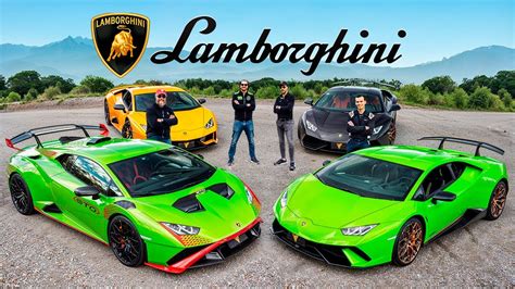 Los Ltimos V De Lamborghini Huracan Sto Vs Performante Vs Evo Vs