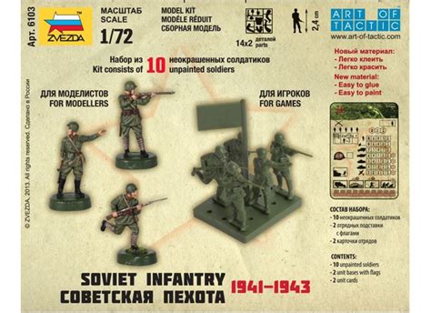 Zvezda Soviet Infantry