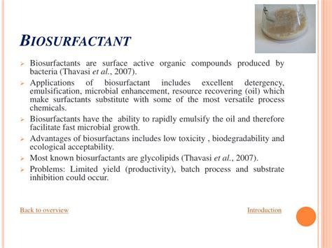 Ppt Biosurfactant Production Powerpoint Presentation Free Download