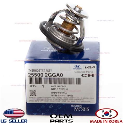 Genuine Engine Coolant Thermostat Gga For Select Hyundai Kia