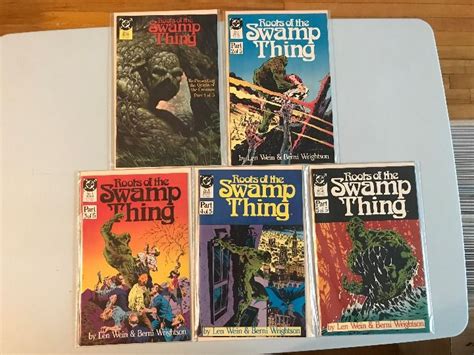 DC Comics Roots Of Swamp Thing VFNM On Mercari Comic Books Art