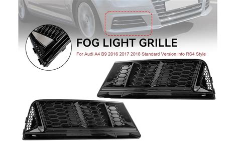 Amazon Topteng Front Fog Light Grill Lower Bumper Grille Chrome