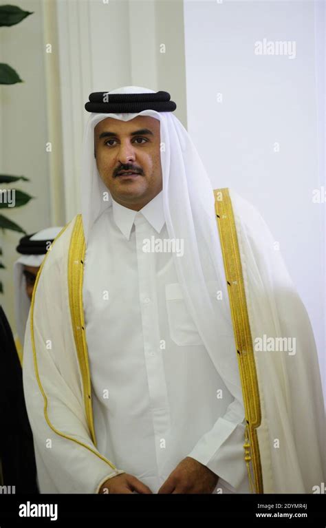 Cheikh Tamim Ben Hamad Al Thani Banque De Photographies Et Dimages à