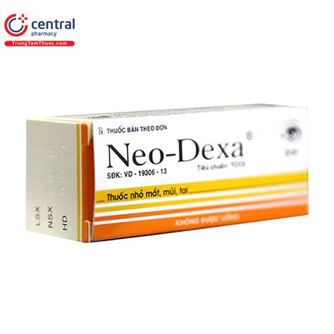 Thuốc Nhỏ Mắt Neo Dexa 5ml Cách Dùng Liều Dùng Tác Dụng Phụ