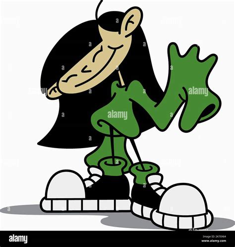 Kuki Sanban Aka Numbuh 3 Codename Kids Next Door 2002 Stock Photo