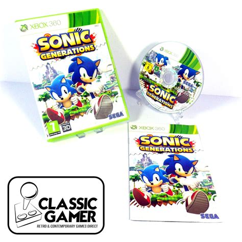 Sonic Generations (Microsoft Xbox 360) - ClassicGamer: Classic & Retro ...