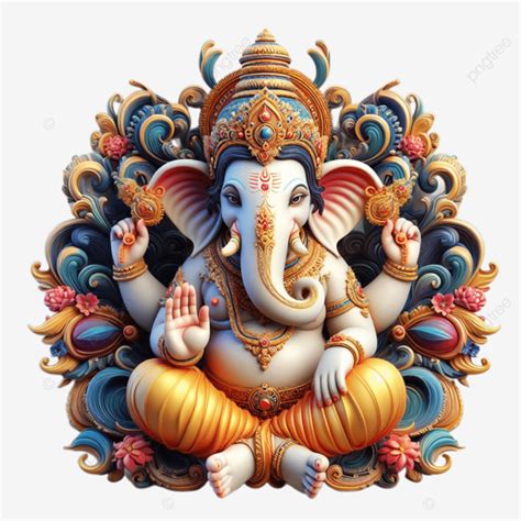 Bhagwan Shree Ganesh ídolo PNG dibujos Ganesh Chaturthi Señor Ganpati