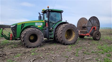 JOHN DEERE 8320R Внесение жидкого навоза YouTube