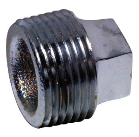 Value Collection Stainless Steel Pipe Square Head Plug