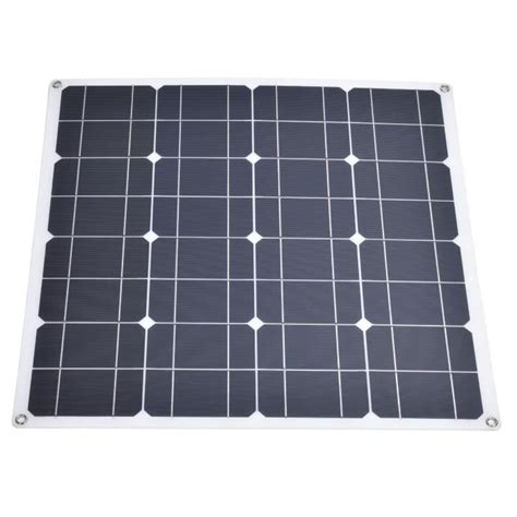 Vgeby Panneau Solaire Flexible Panneau Solaire W V Double Sortie