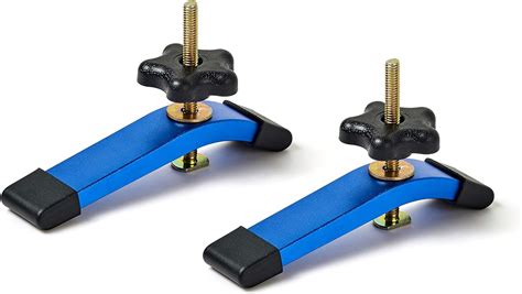 HOTTARGET T Track Hold Down Clamps 6 3 8 L X 1 1 4 Width Woodworking