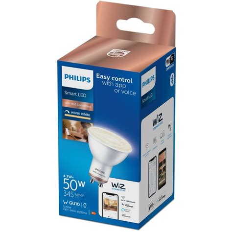 Lampada Smart Led Faretto Dimmerabile W Gu Philips Pz Coop Shop