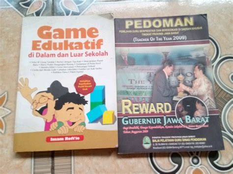 Jual Buku Games Edukatif Dalam Luar Sekolah Dan Pedoman Pemilihan Guru Berprestasi Harga Per 1