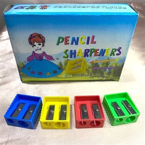 24pcs Box Pencil Sharpener Double Lazada PH