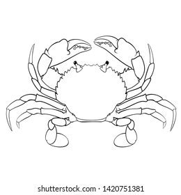 12,124 Crab outline Images, Stock Photos & Vectors | Shutterstock