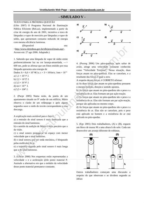 PDF Simulado de Física DOKUMEN TIPS