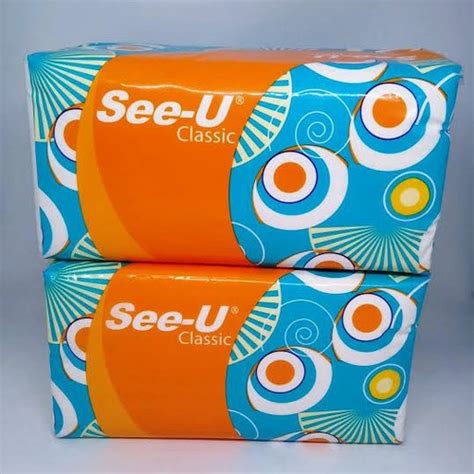 Jual Tisu Wajah See U 250 Lembar 2ply Natural Soft Facial Tissue