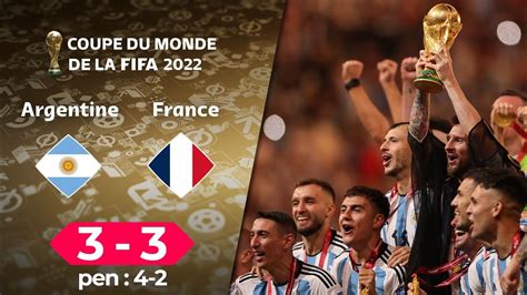 Résumé coupe du monde Quatar 2022 finale Argentine Vs France YouTube