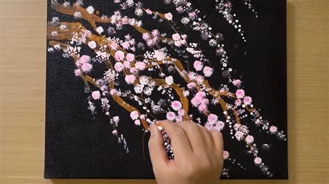 jay lee painting cherry blossom - Chandra Blocker