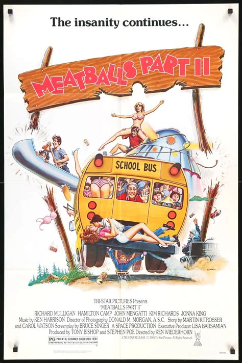 Meatballs Part II (1984) Original One-Sheet Movie Poster - Original ...