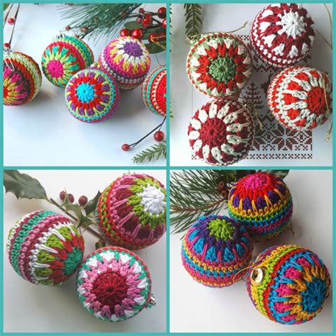 Christmas Baubles Free Pattern Annie Design Crochet Christmas