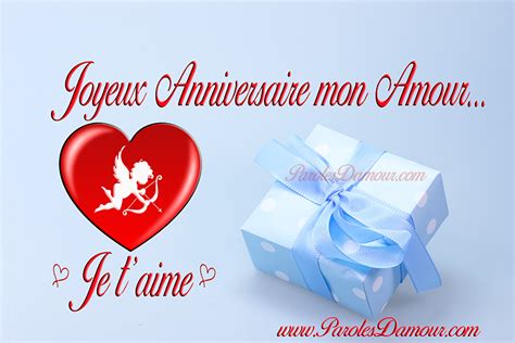 Joyeux Anniversaire Mon Amour Je Taime De Tout Mon Coeur Joyeux